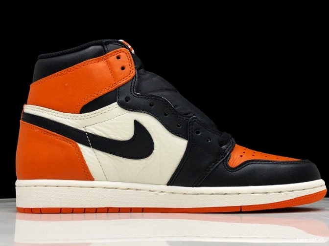 Retro Backboard555088-005 Jordan Air High OG 1 Shattered 1207